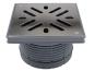 Preview: Aufsatz d 195mm, Gussrahmen 260x260mm / Gussrost 226x226mm, verschraubbar  HL624V